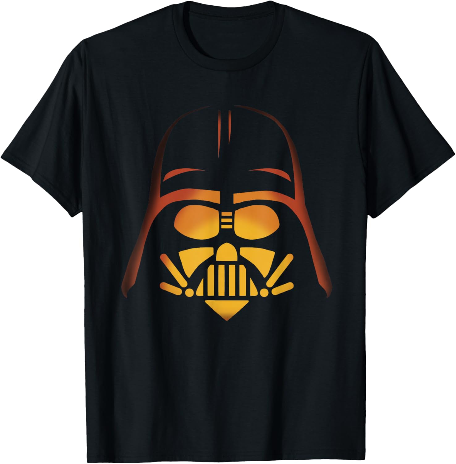 Darth Vader Pumpkin Carving Halloween T-Shirt for Star Wars Fans - 1