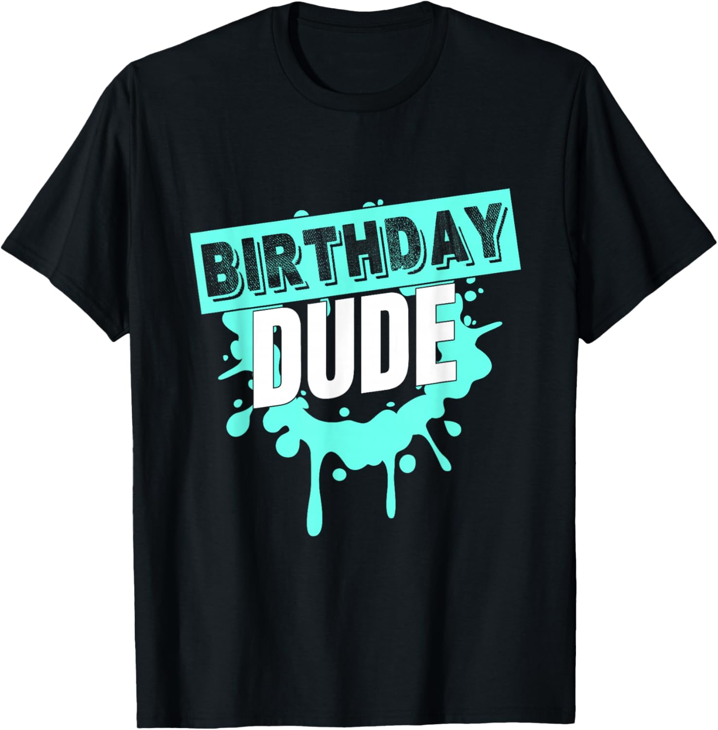 Birthday Dude Graphic Novelty T-Shirt for Boys - Fun Gift Idea - 14