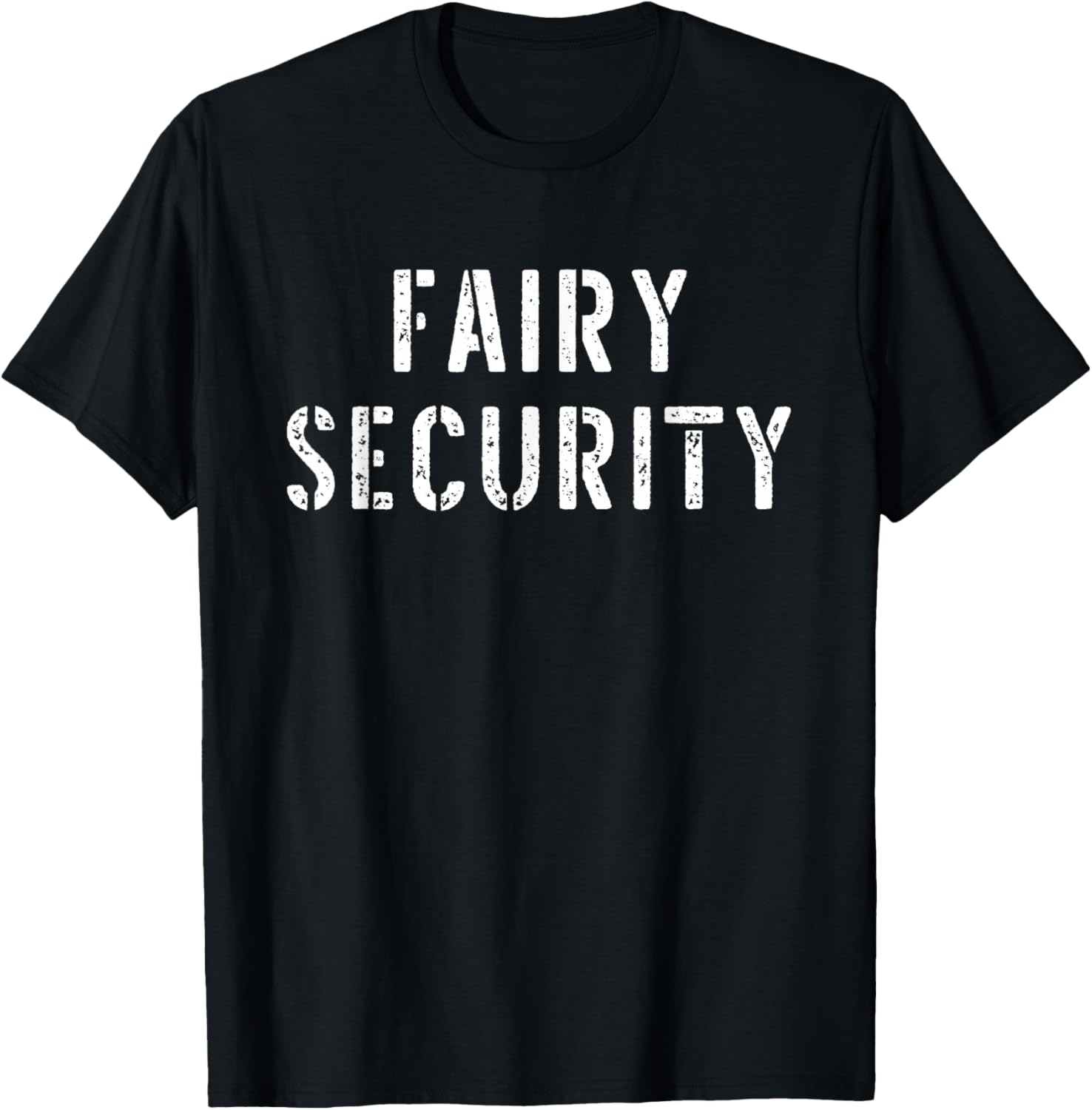 Family Halloween Fairy Security T-Shirt Costume for Dad, Mom, Daughter - 4