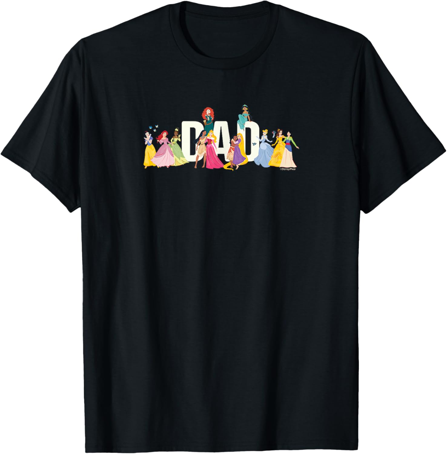 Disney Princess Dad Squad Family Reunion Vacation T-Shirt for Fun Trips - 8