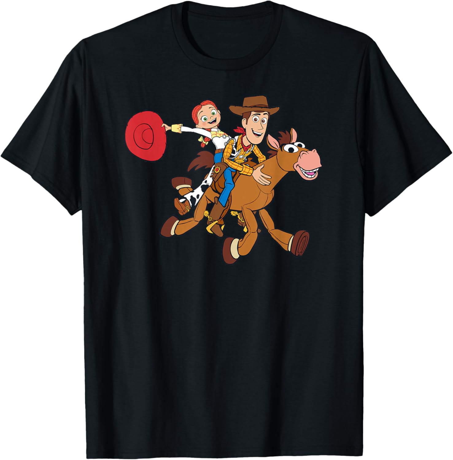 Toy Story Woody Jessie Bullseye T-Shirt Fun Kids Clothing Apparel - 10