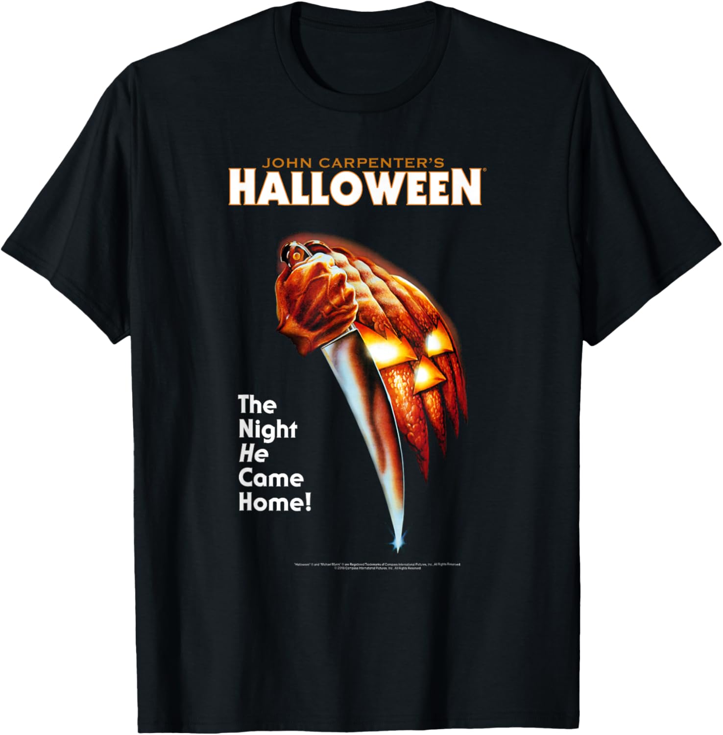 Halloween Key Art T-Shirt Fun and Spooky Graphic Tee for Adults - 1