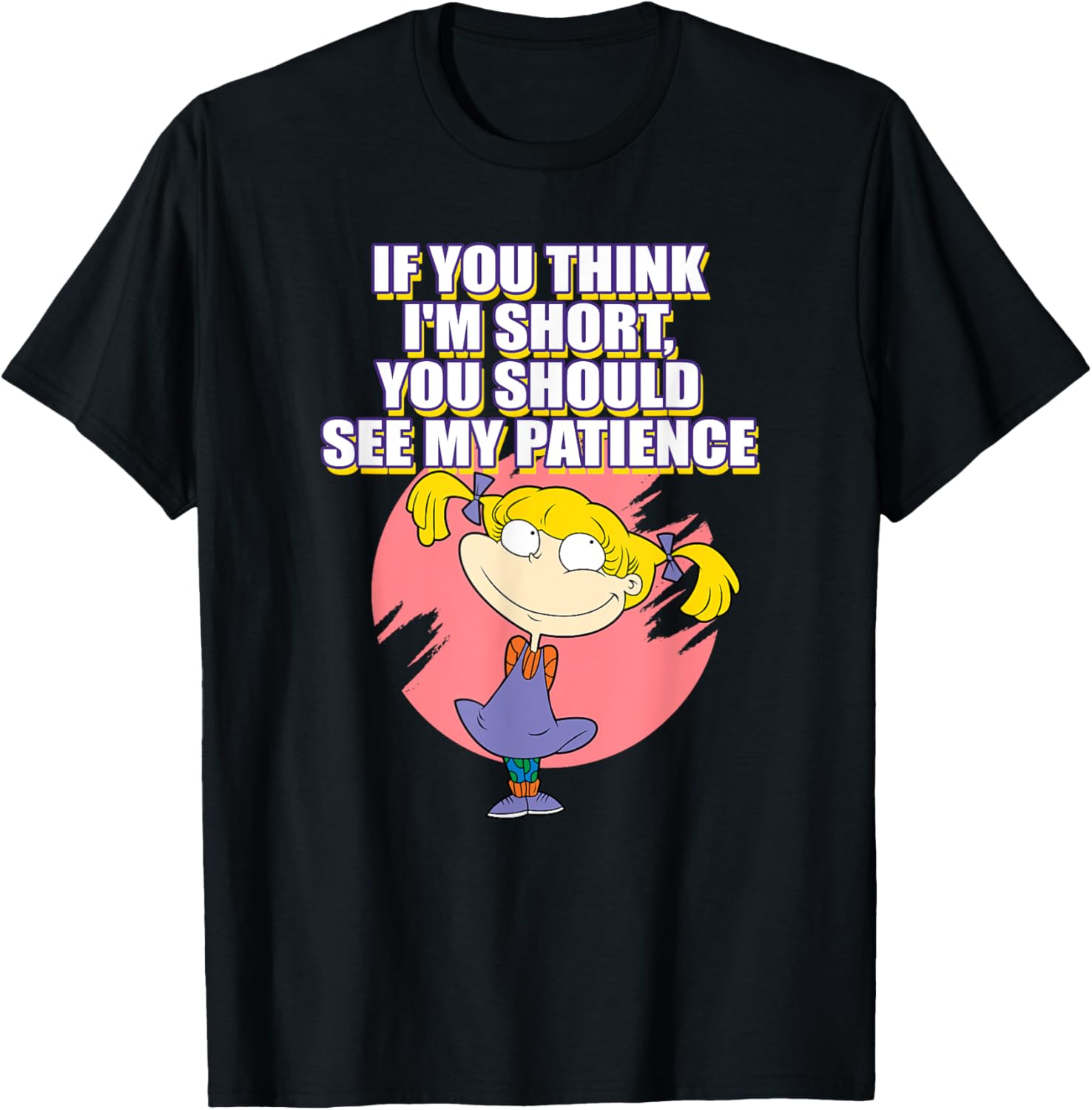 Mademark x Rugrats Angelica Patience T-Shirt for Trendy Kids Fashion - 3