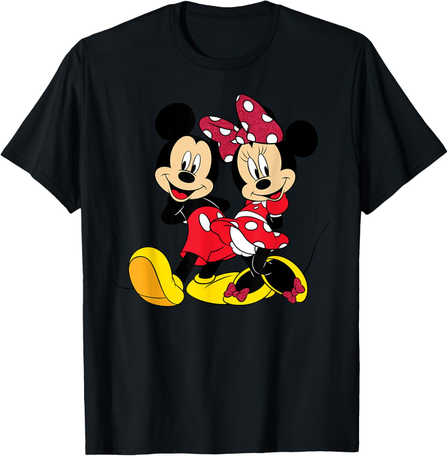 Disney Mickey and Minnie Mouse T-Shirt for Kids and Adults Fashion Fun - 7