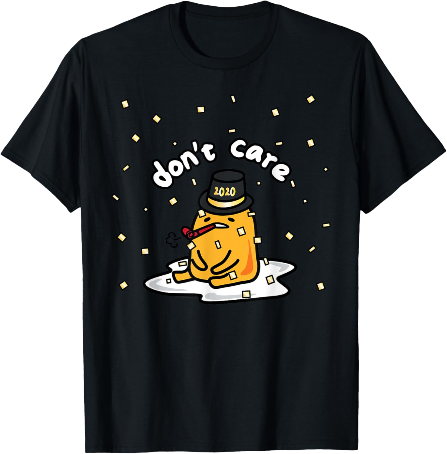Gudetama Lazy Egg Happy New Year 2020 T-Shirt for Fun Fashion Lovers - 6