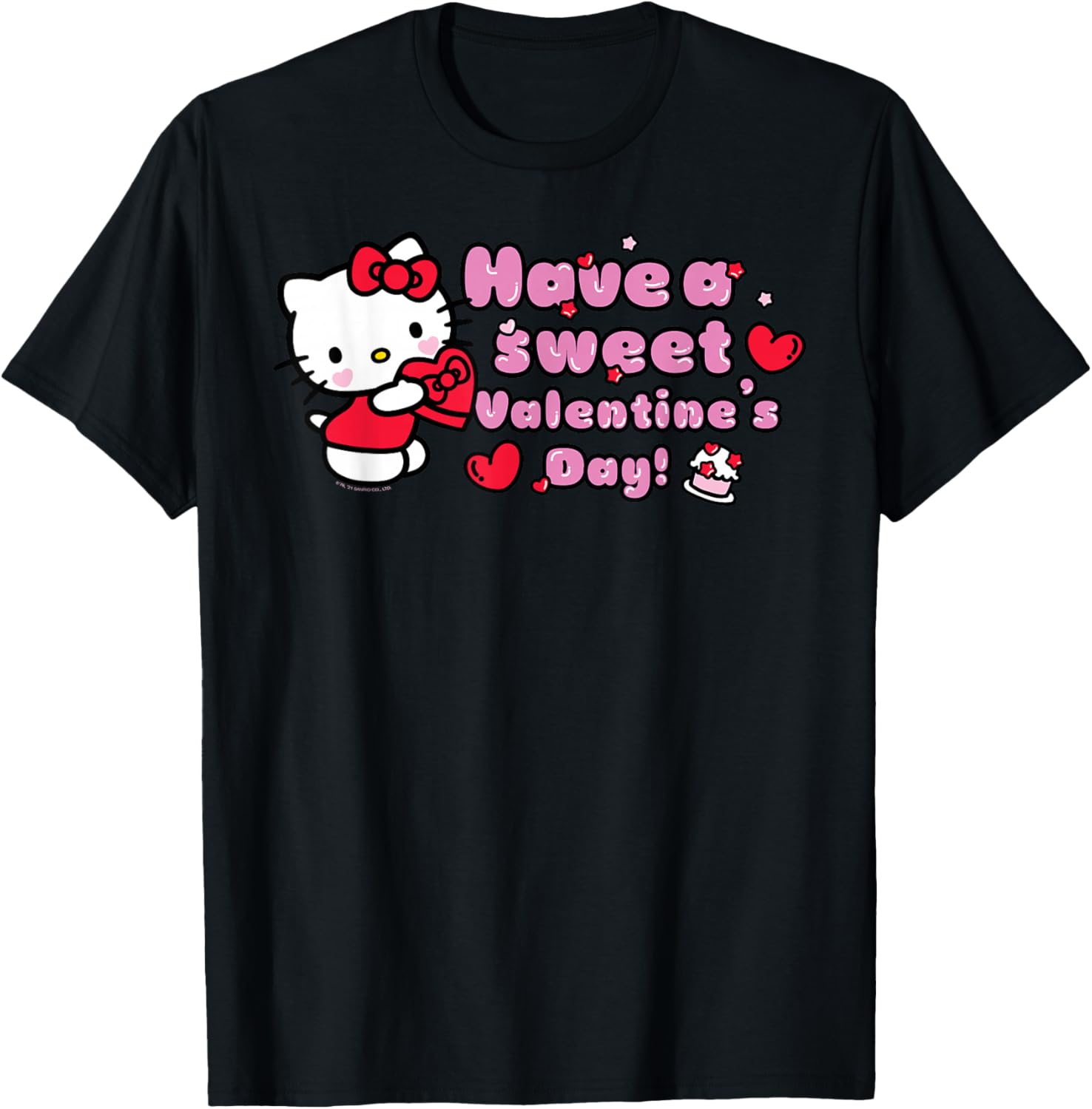 Hello Kitty Valentine's Day T-Shirt Cute and Sweet Gift for Her - 20