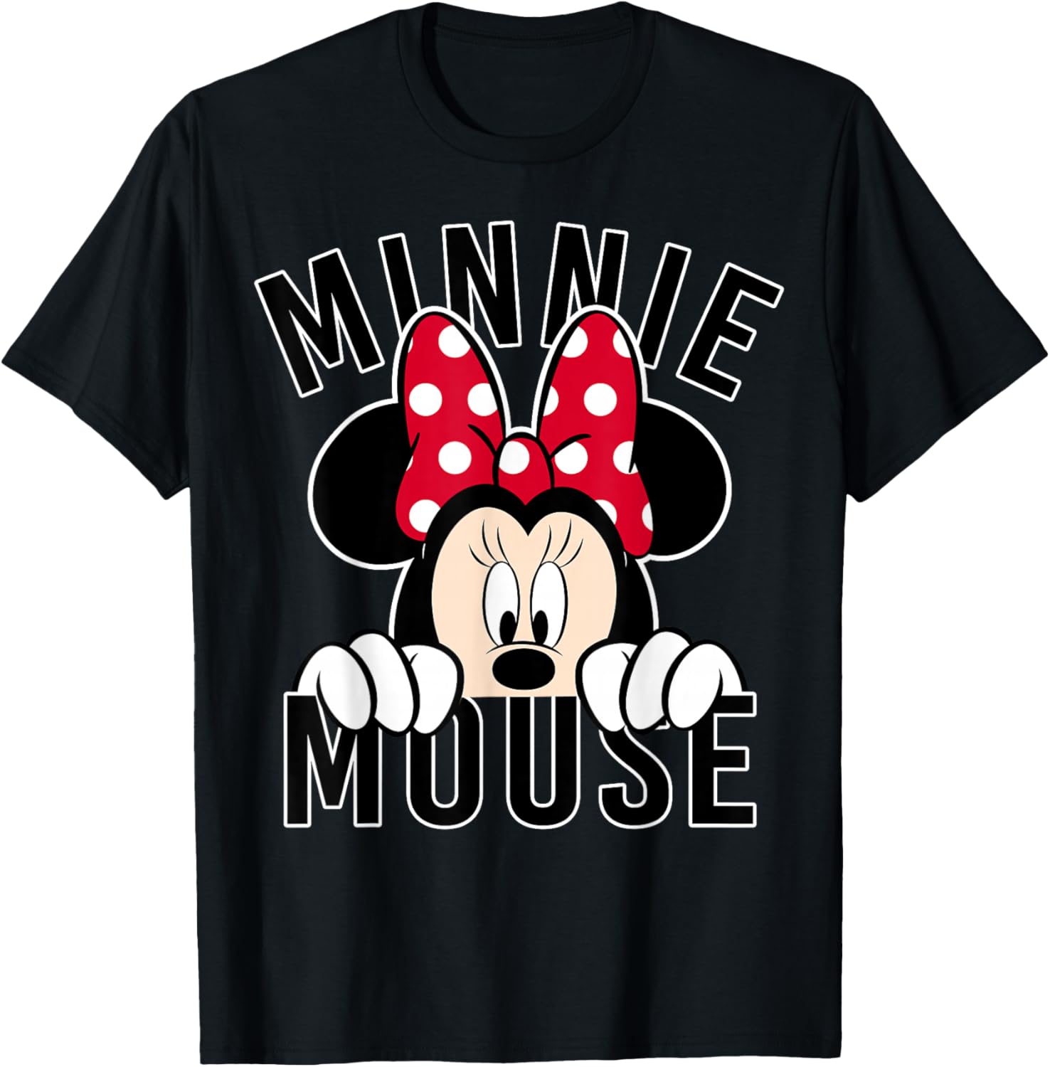 Disney Minnie Rock the Dots Peeking Minnie T-Shirt for Fun Fashion - 5