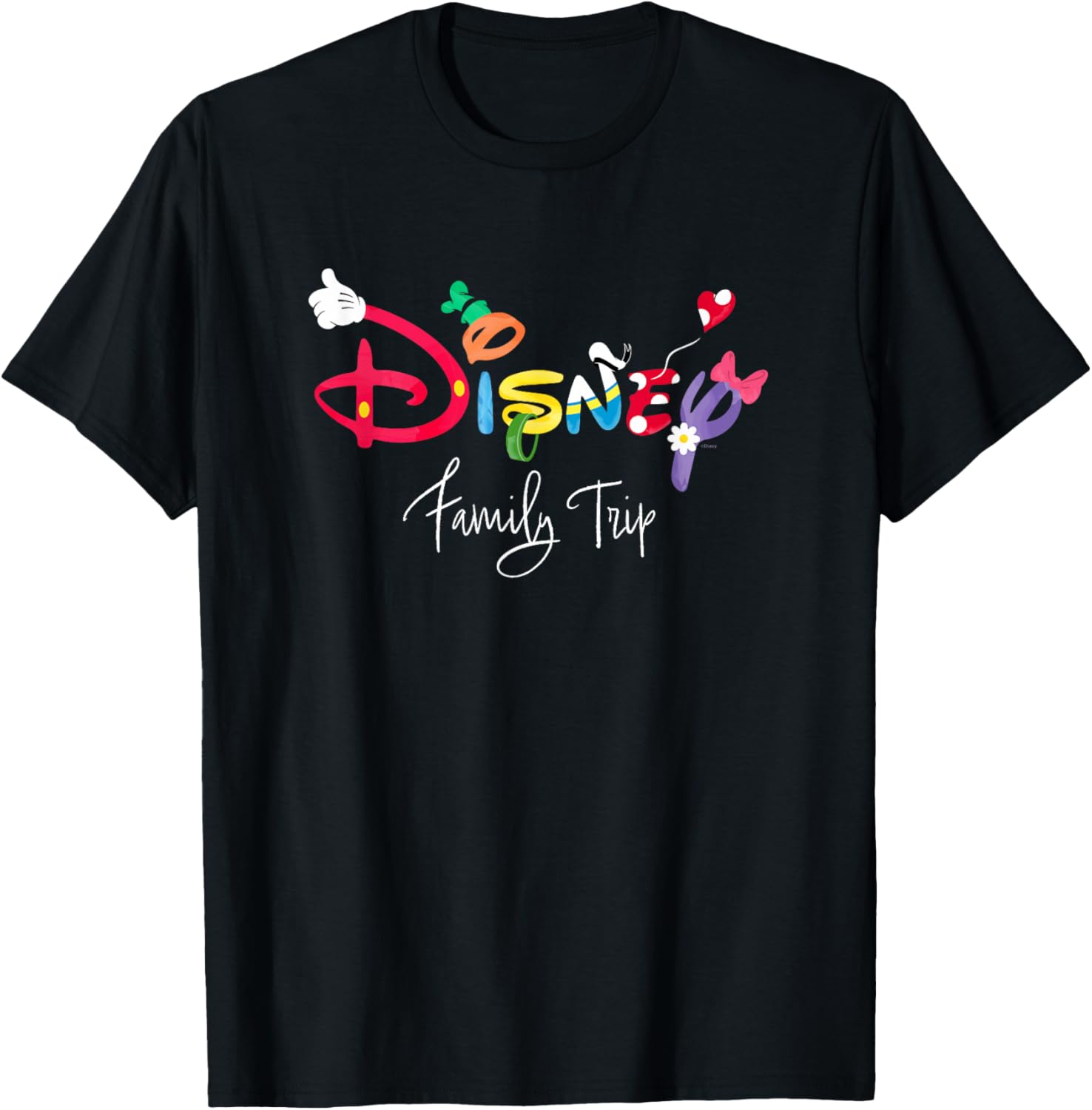 Disney Mickey & Friends Family Trip T-Shirt for Fun Memories - 1