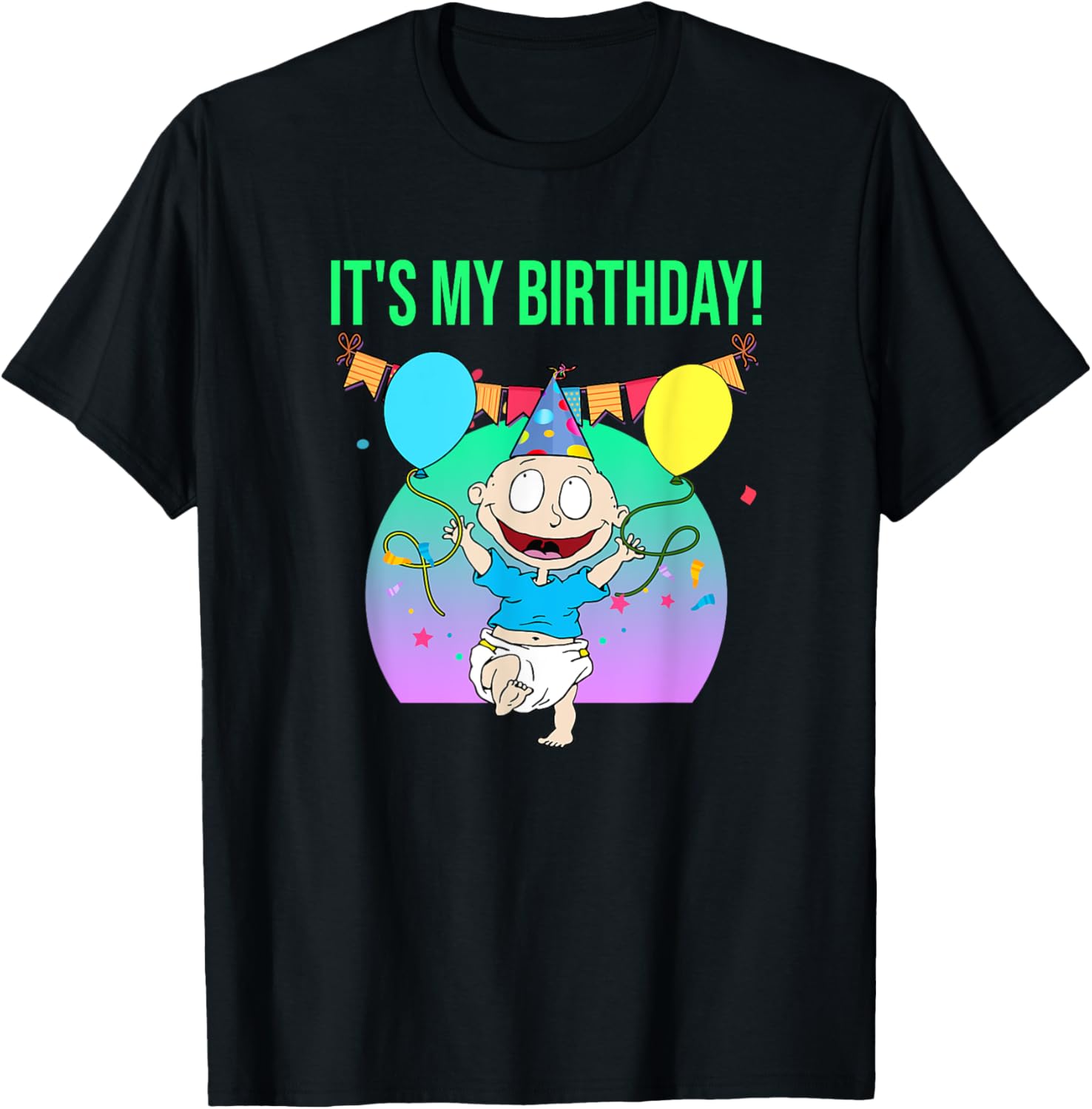 Mademark Rugrats Tommy Pickles Birthday T-Shirt for Kids and Adults - 3