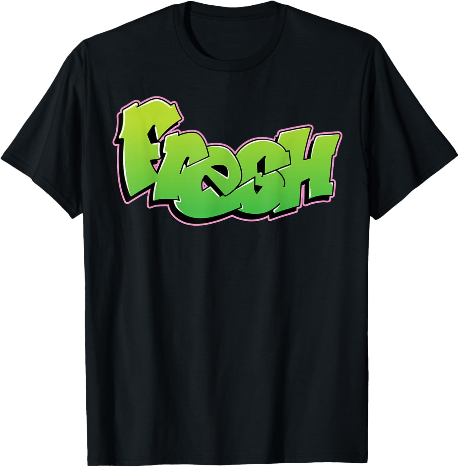Fresh Graffiti Style Graphic T-Shirt for Trendy Fashion Lovers - 4