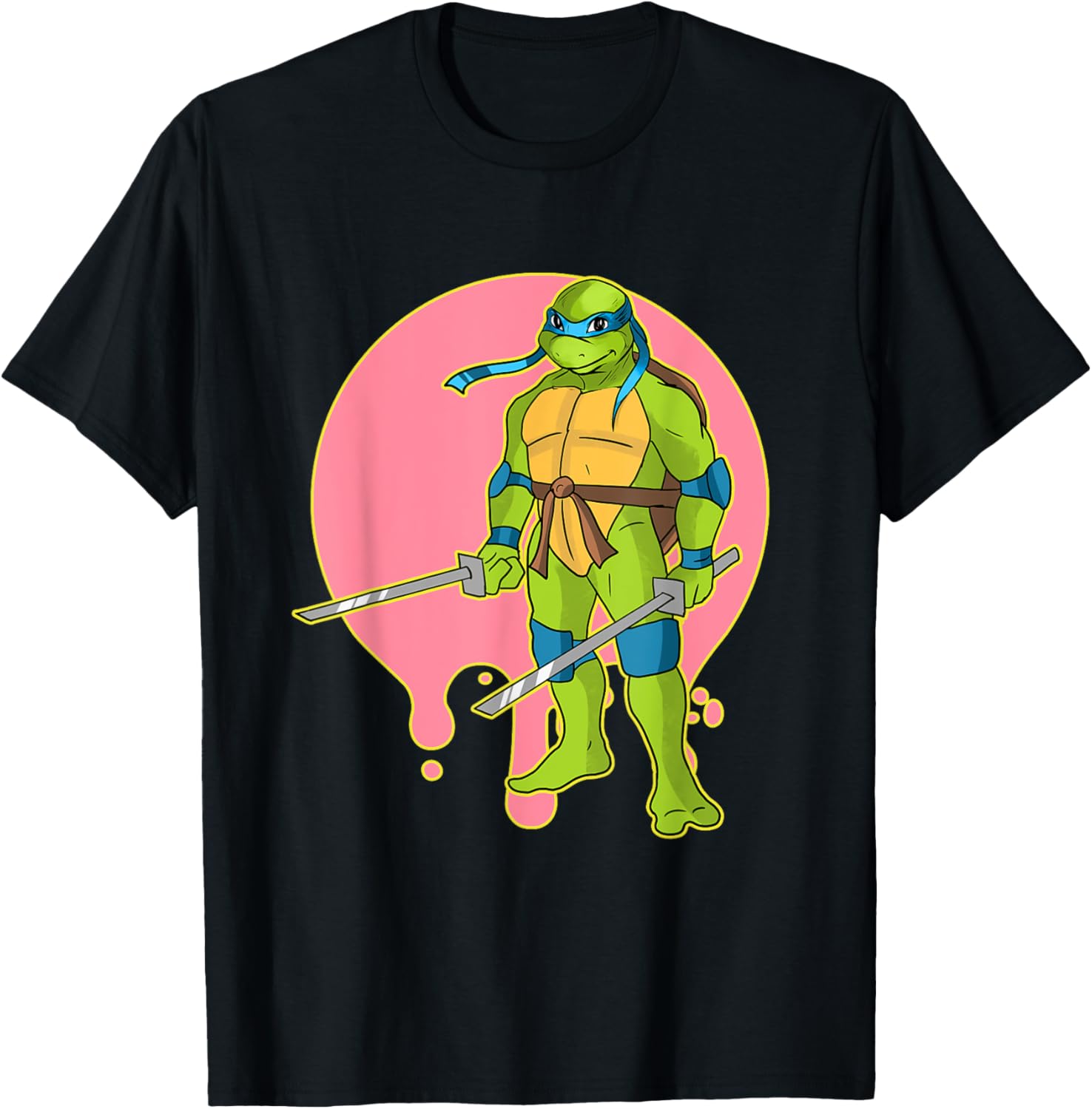 Mademark Teenage Mutant Ninja Turtles Leonardo Paint T-Shirt for Fans - 2