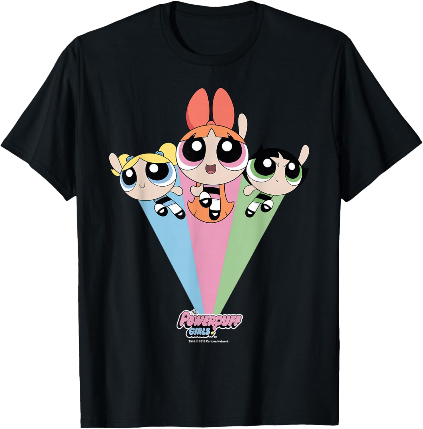 Powerpuff Girls Group Shot T-Shirt for Fans of Classic Cartoon Style - 5