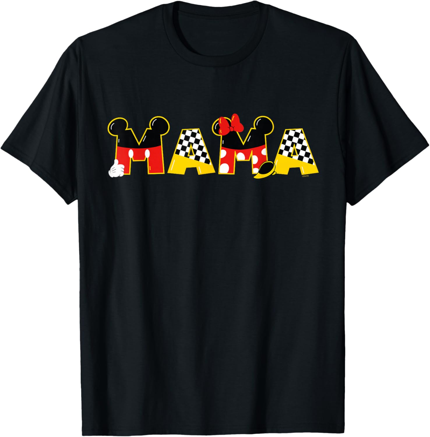 Disney Mickey Minnie Mama T-Shirt for Mother's Day Family Trips - 3