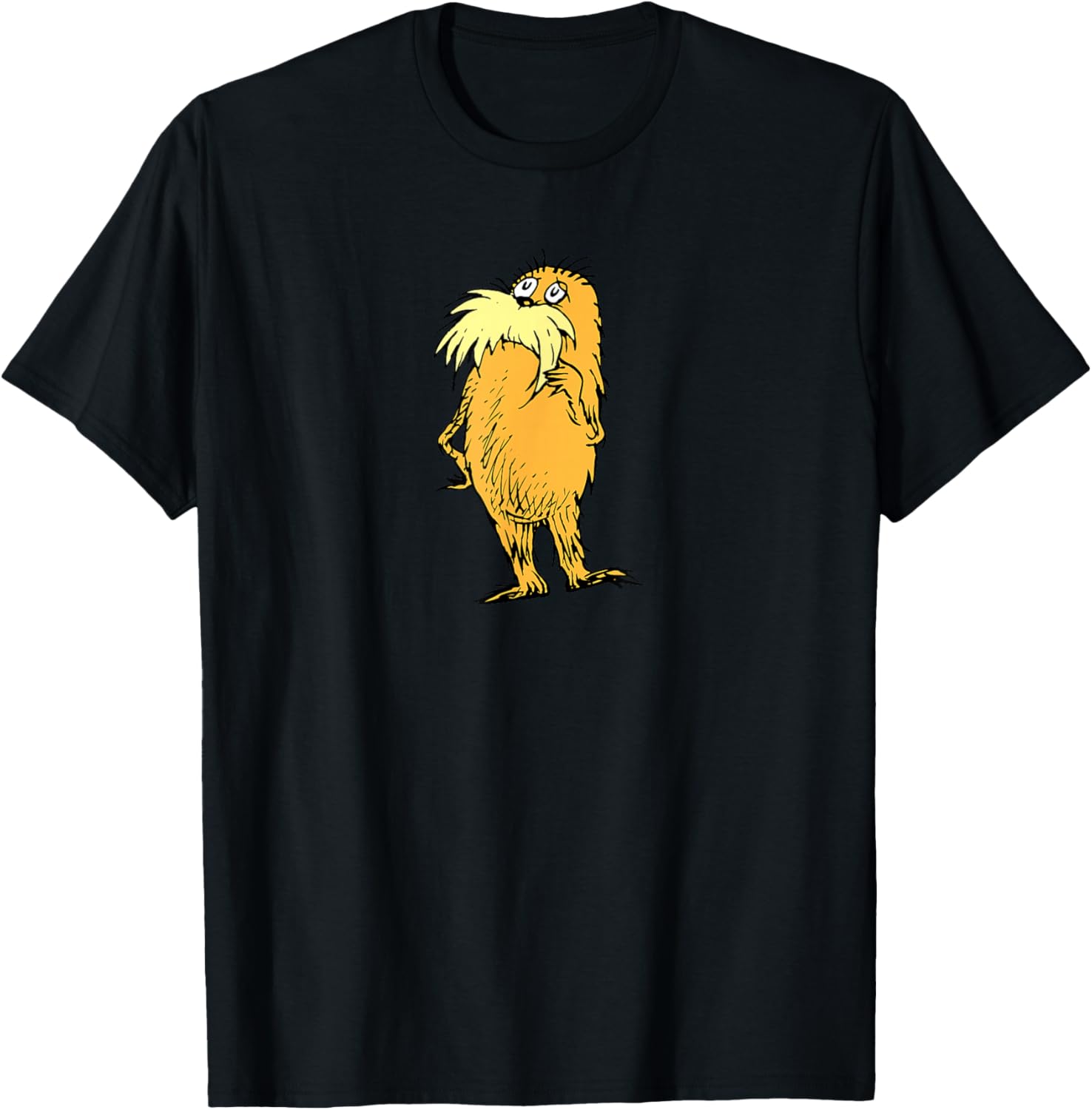 Dr. Seuss The Lorax Thinking T-Shirt for Kids and Adults - Fun Tee - 16