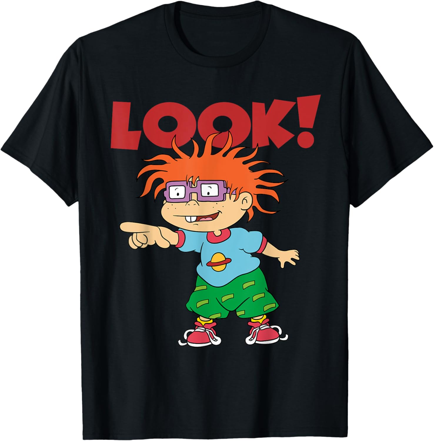 Mademark Rugrats Chuckie Finster Look T-Shirt for Kids and Adults - 2