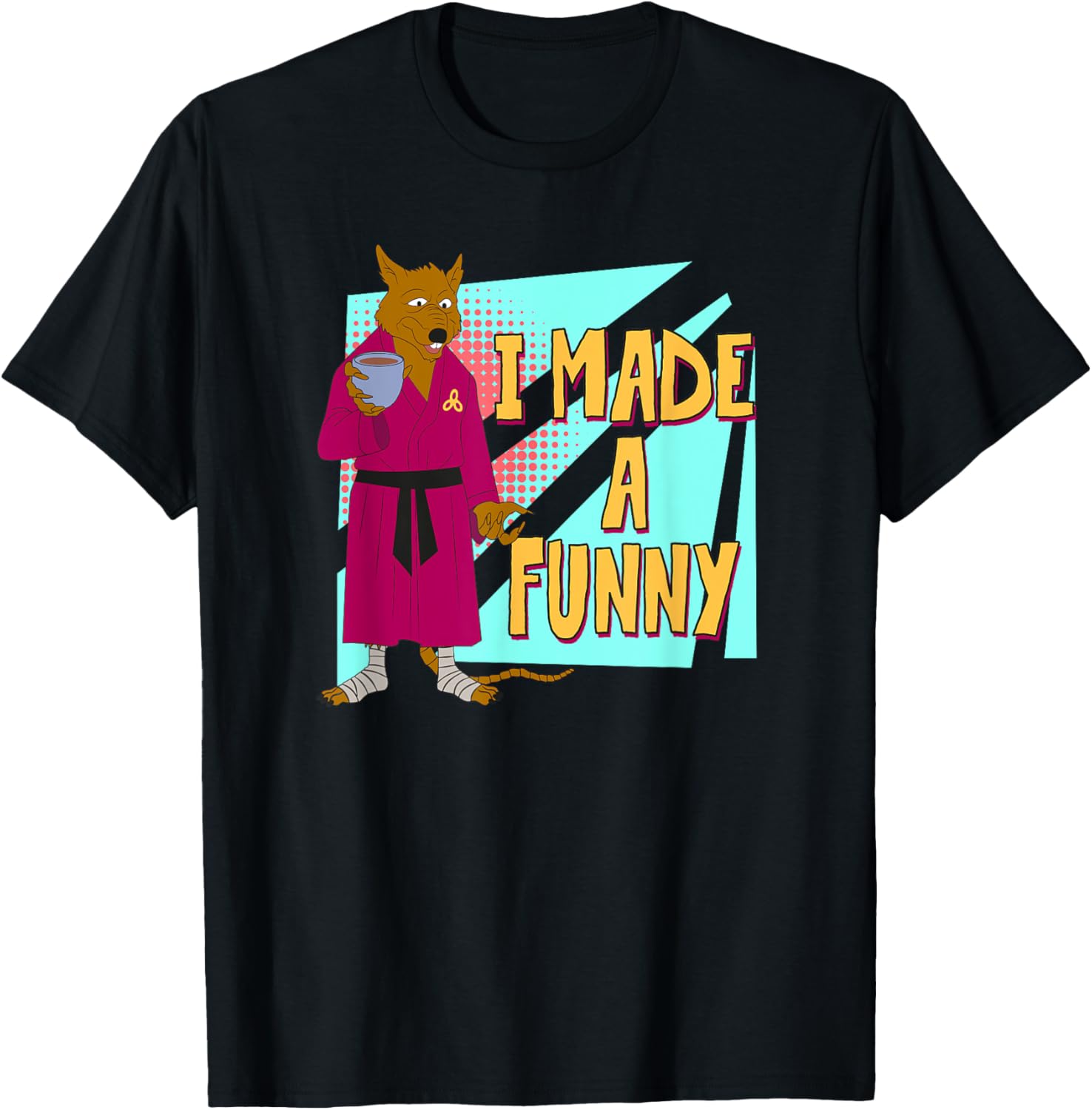 Funny Splinter T-Shirt by Mademark and TMNT for Kids and Adults - 2