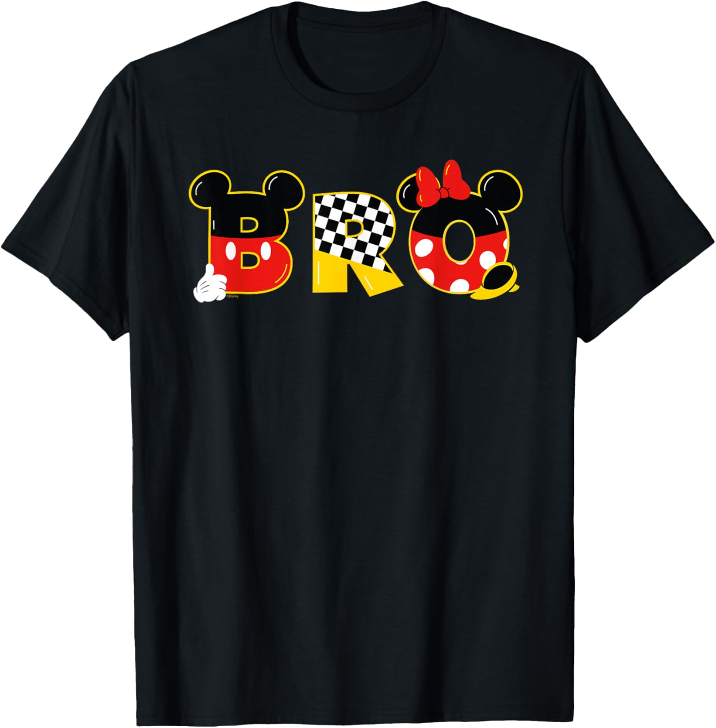 Disney Mickey and Minnie Brother Family Trip Vacation T-Shirt for Kids - 1