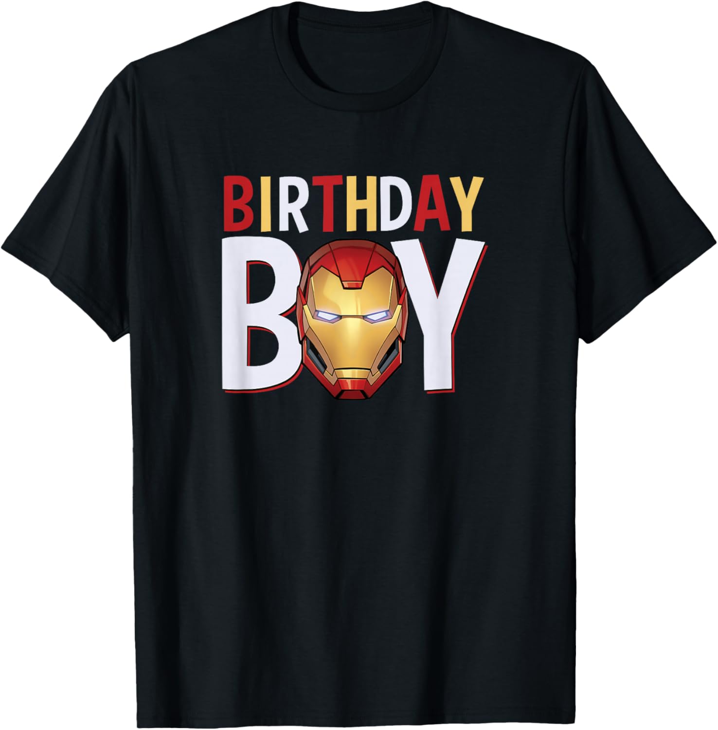 Marvel Avengers Iron Man T-Shirt for Birthday Boys - Cool Superhero Gear - 10
