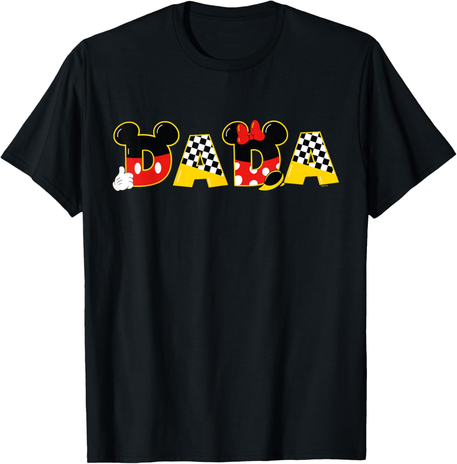 Disney Mickey Minnie Dada T-Shirt Perfect for Father's Day and Family Trips - 10