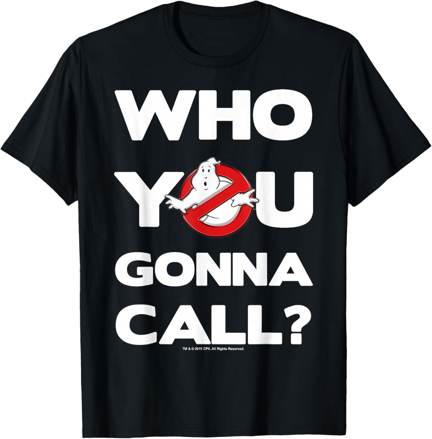 Ghostbusters Who You Gonna Call Logo T-Shirt for Fans and Collectors - 10