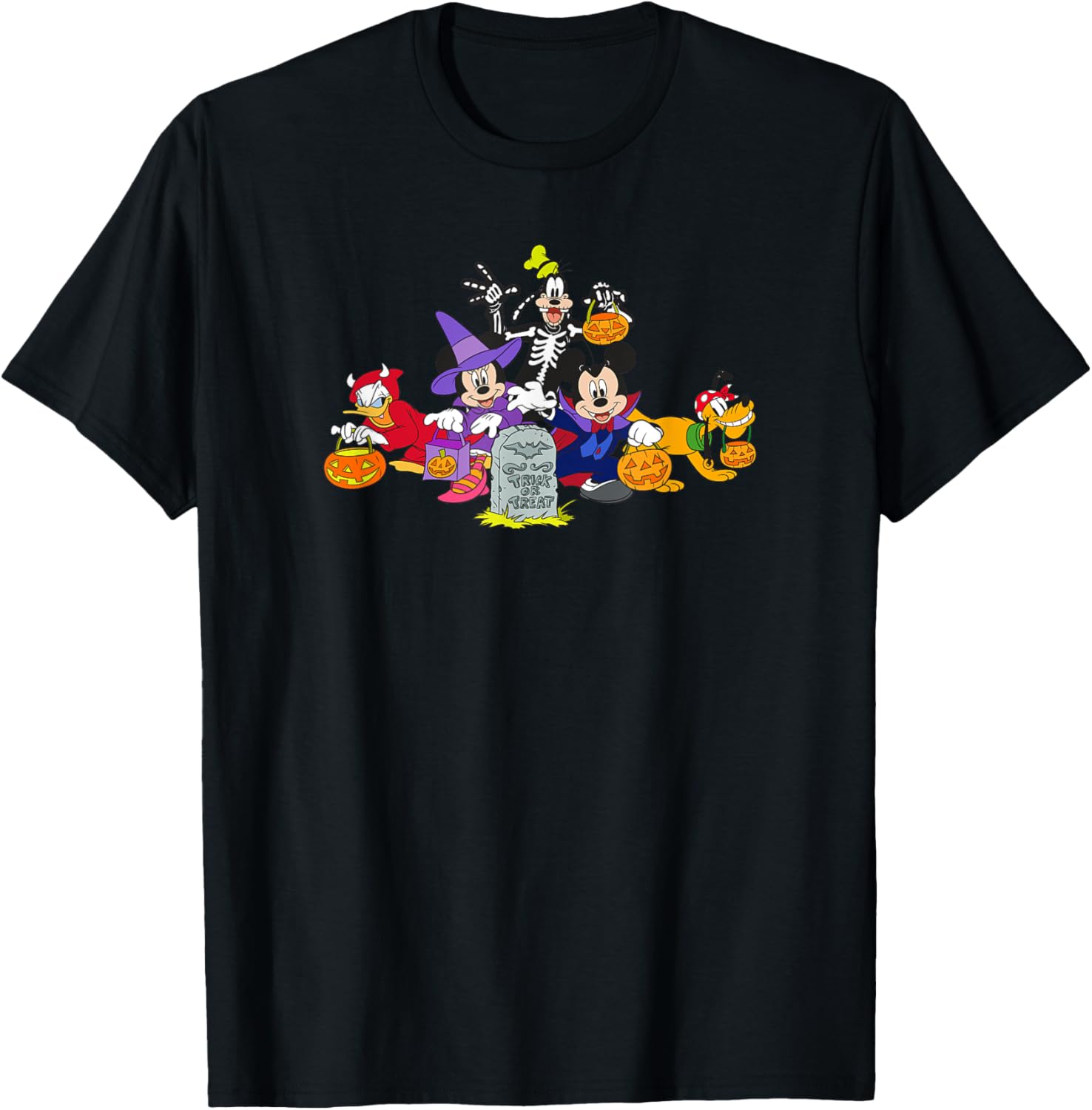 Disney Mickey and Friends Halloween Group Costume Trick T-Shirt for Fun Festivities - 11