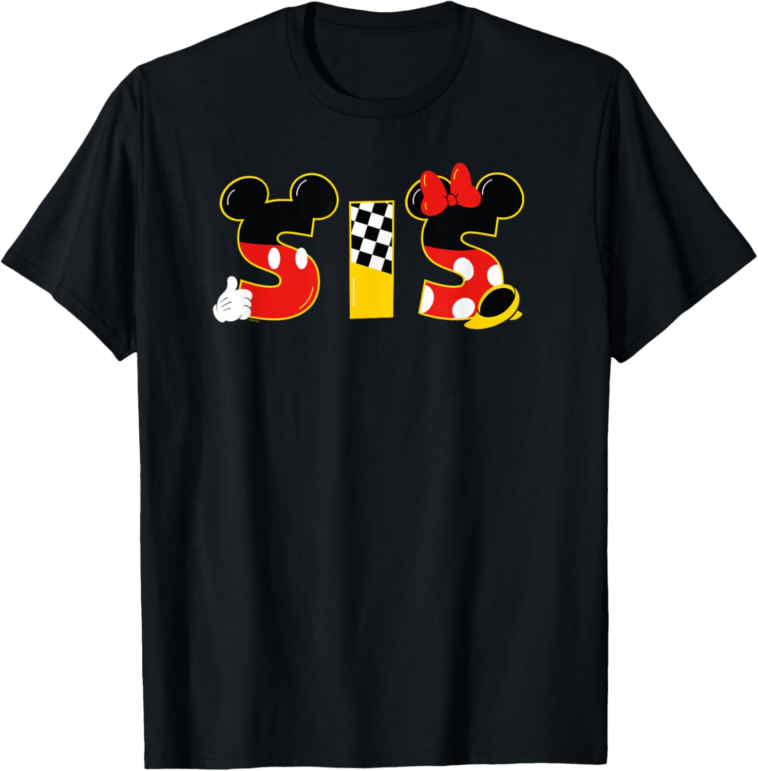 Disney Mickey and Minnie Sister Family Trip Vacation T-Shirt for Fun Adventures - 1