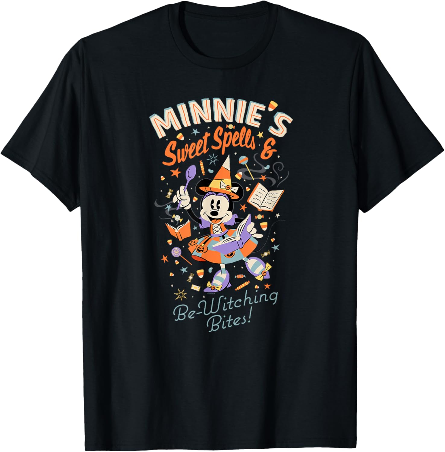 Disney Minnie's Sweet Spells Halloween T-Shirt for Spooky Celebrations - 2
