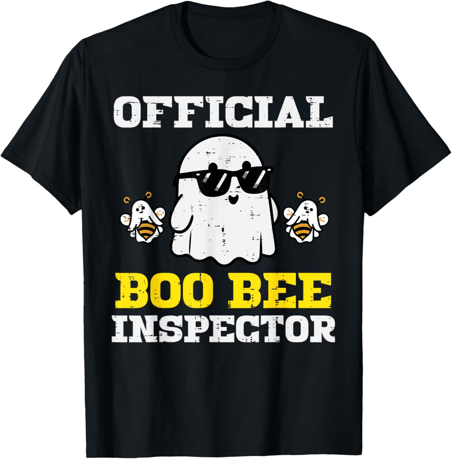 Halloween Boo Bee Inspector Funny Costume Tee for Men and Women - 12