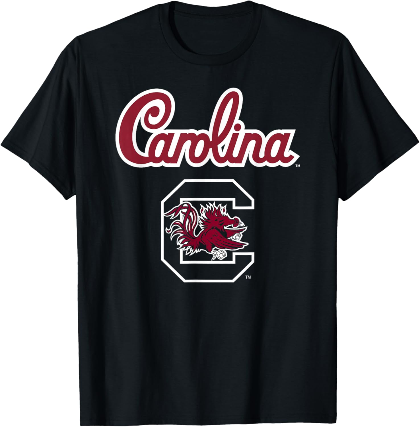 South Carolina Gamecocks Black Officially Licensed Classic T-Shirt - 1