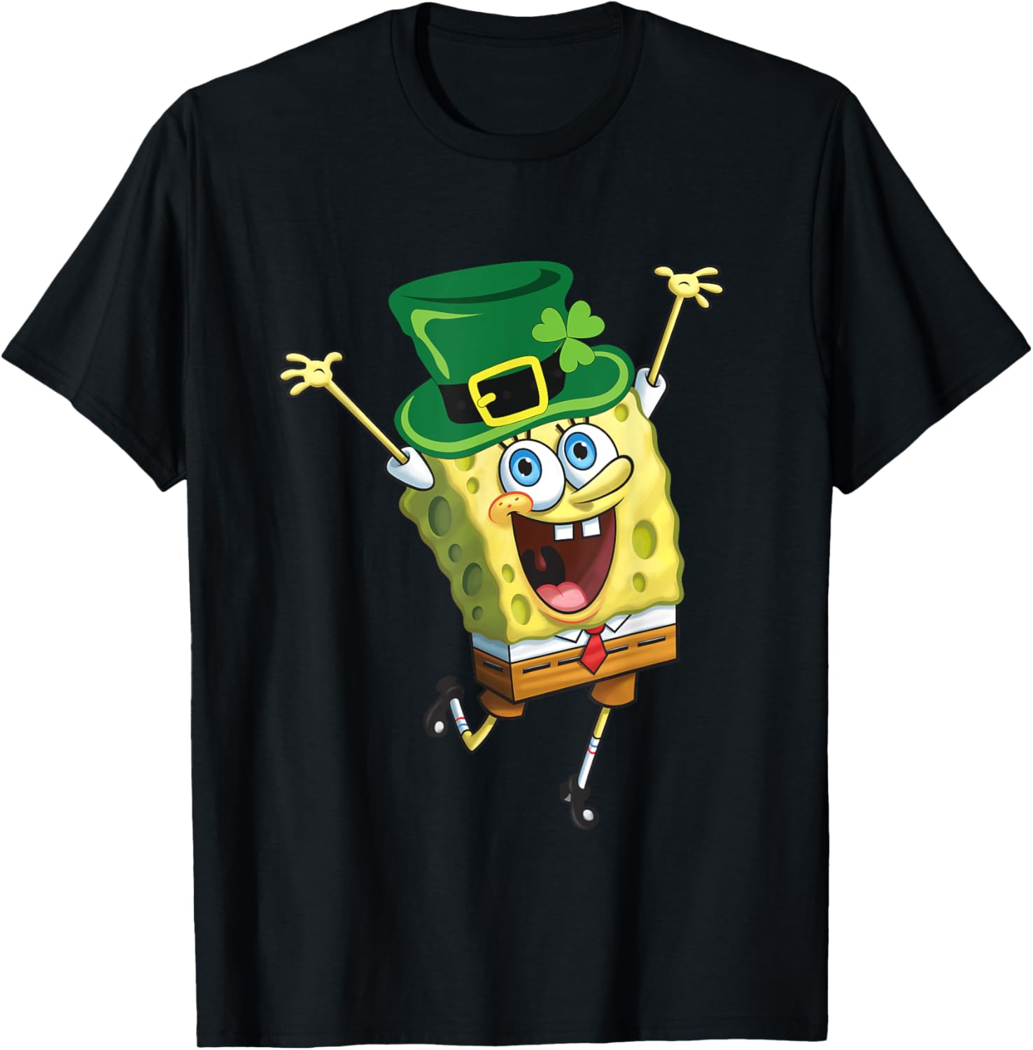 SpongeBob SquarePants St Patricks Day T-Shirt for Fun Festive Style - 14