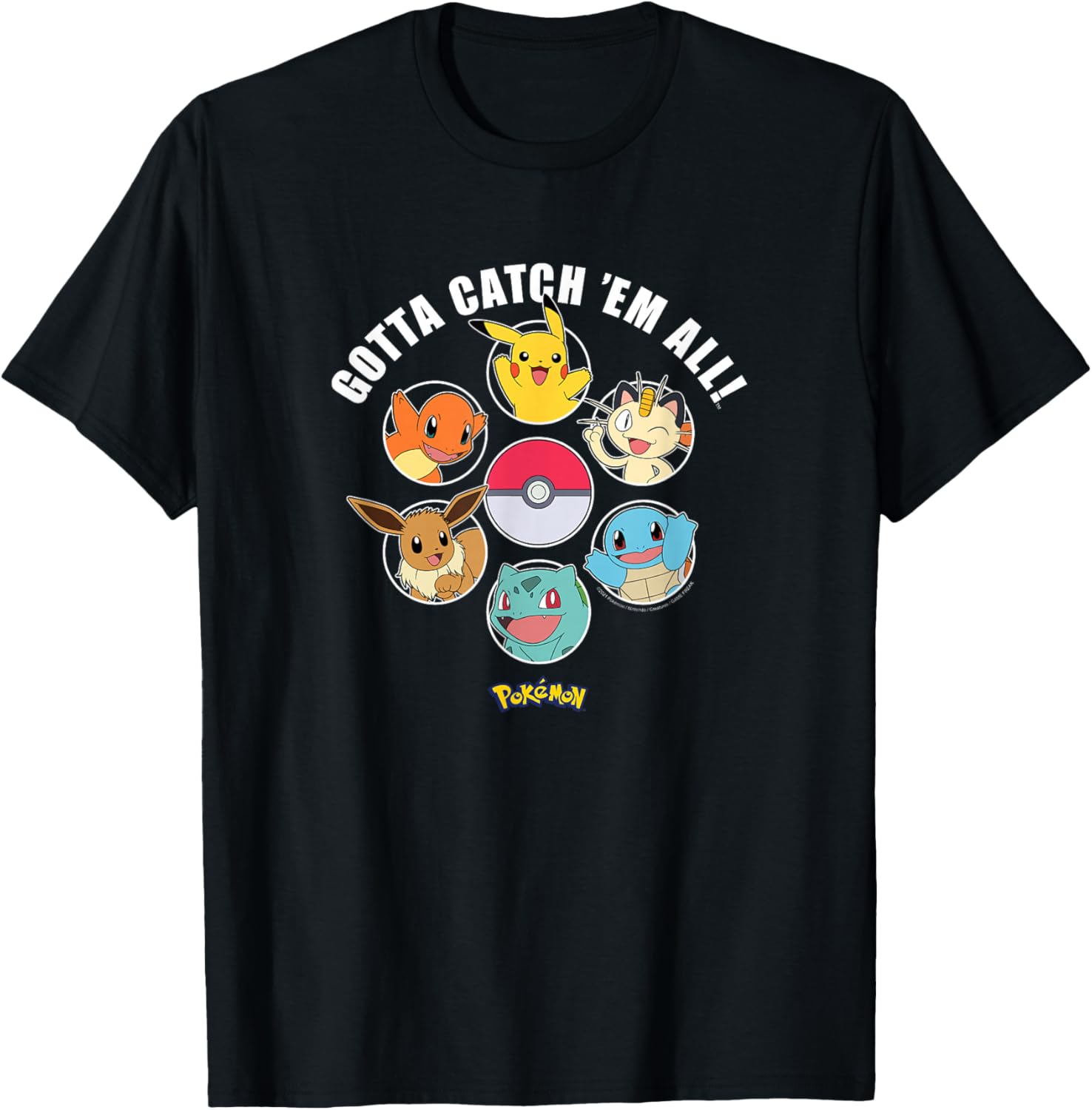 Pokémon Gotta Catch Em All Group T-Shirt for Fans and Collectors - 12