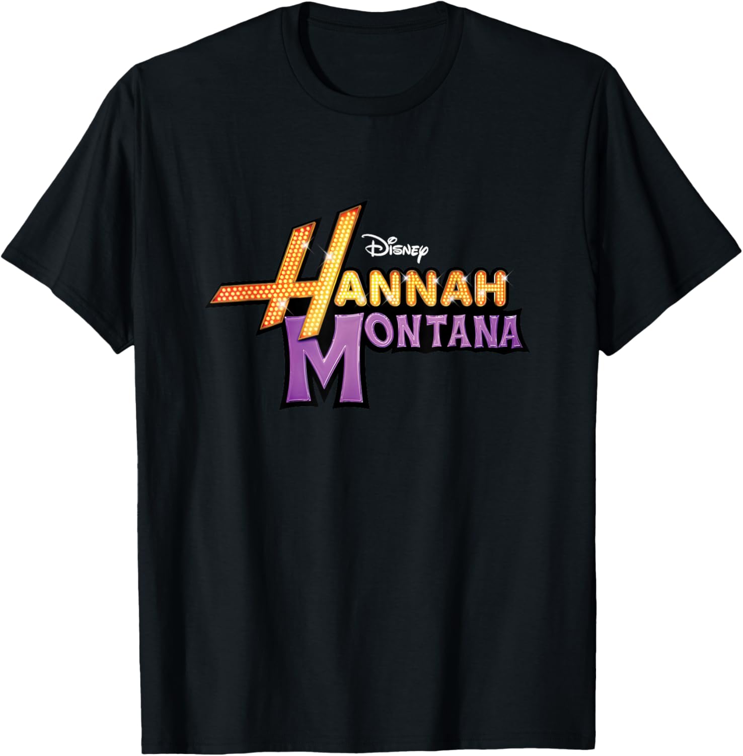 Disney Hannah Montana Big Logo T-Shirt for Classic Fans and Style - 13