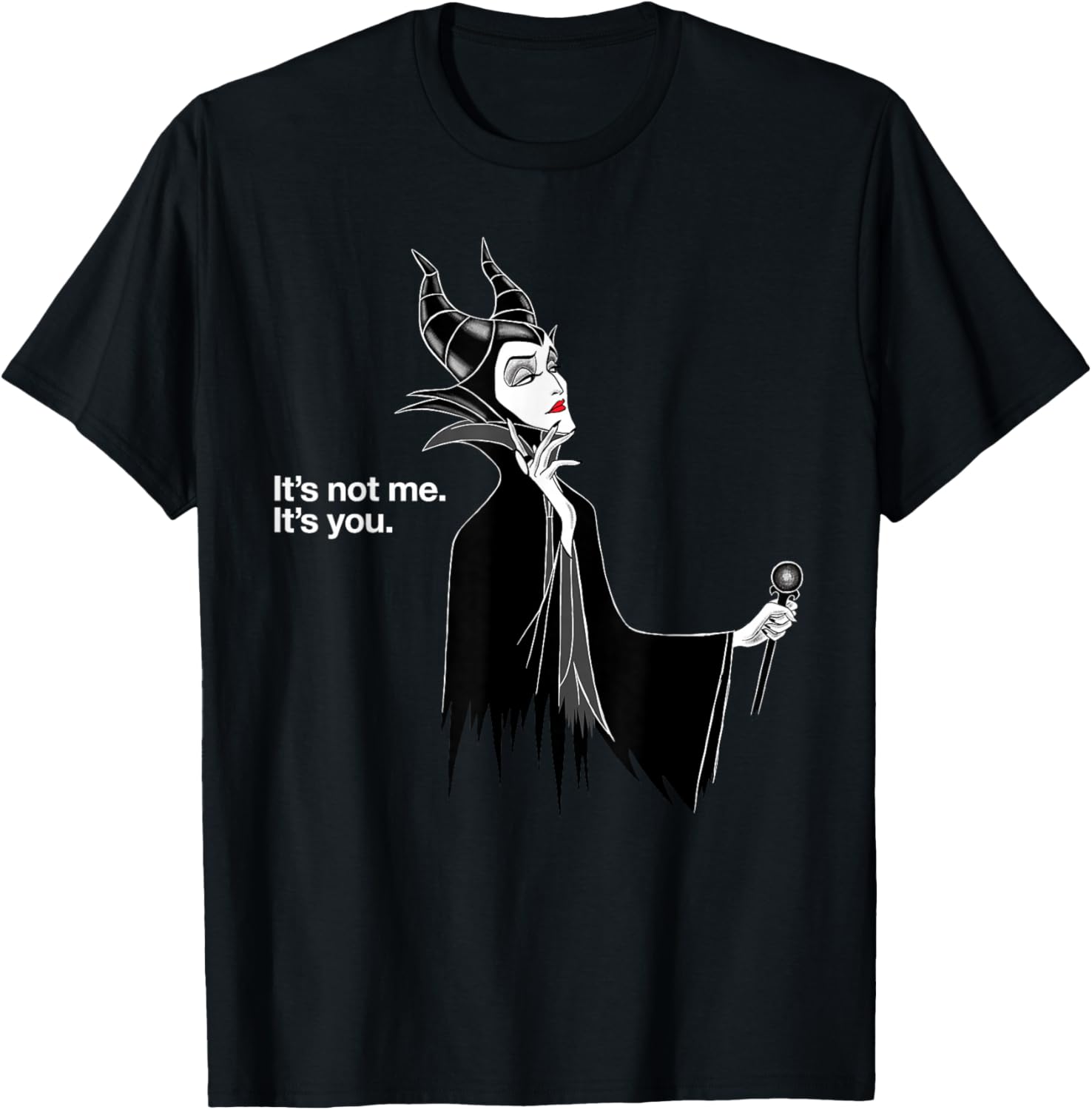 Disney Villains Maleficent It's Not Me It's You T-Shirt for Fans - 20
