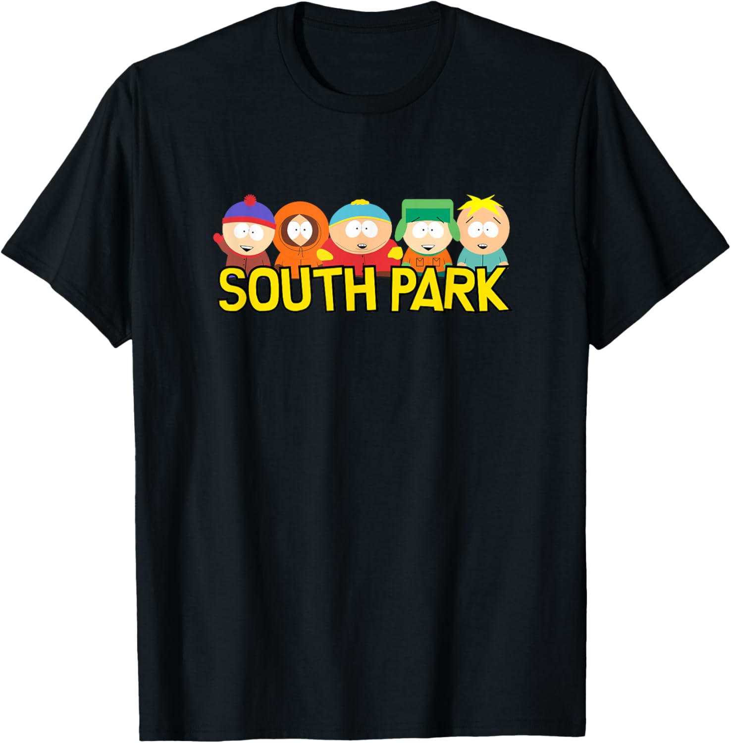 South Park Gang Logo T-Shirt for Trendy Fans - Fun and Comfortable Style - 1