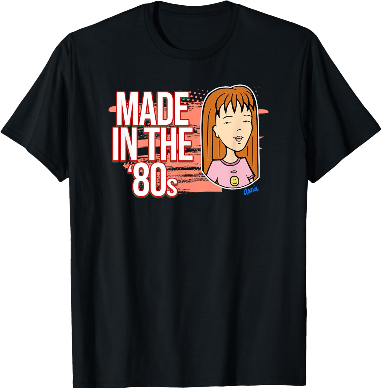 Mademark x Daria Quinn 80s Vintage Inspired T-Shirt for Retro Style Enthusiasts - 3