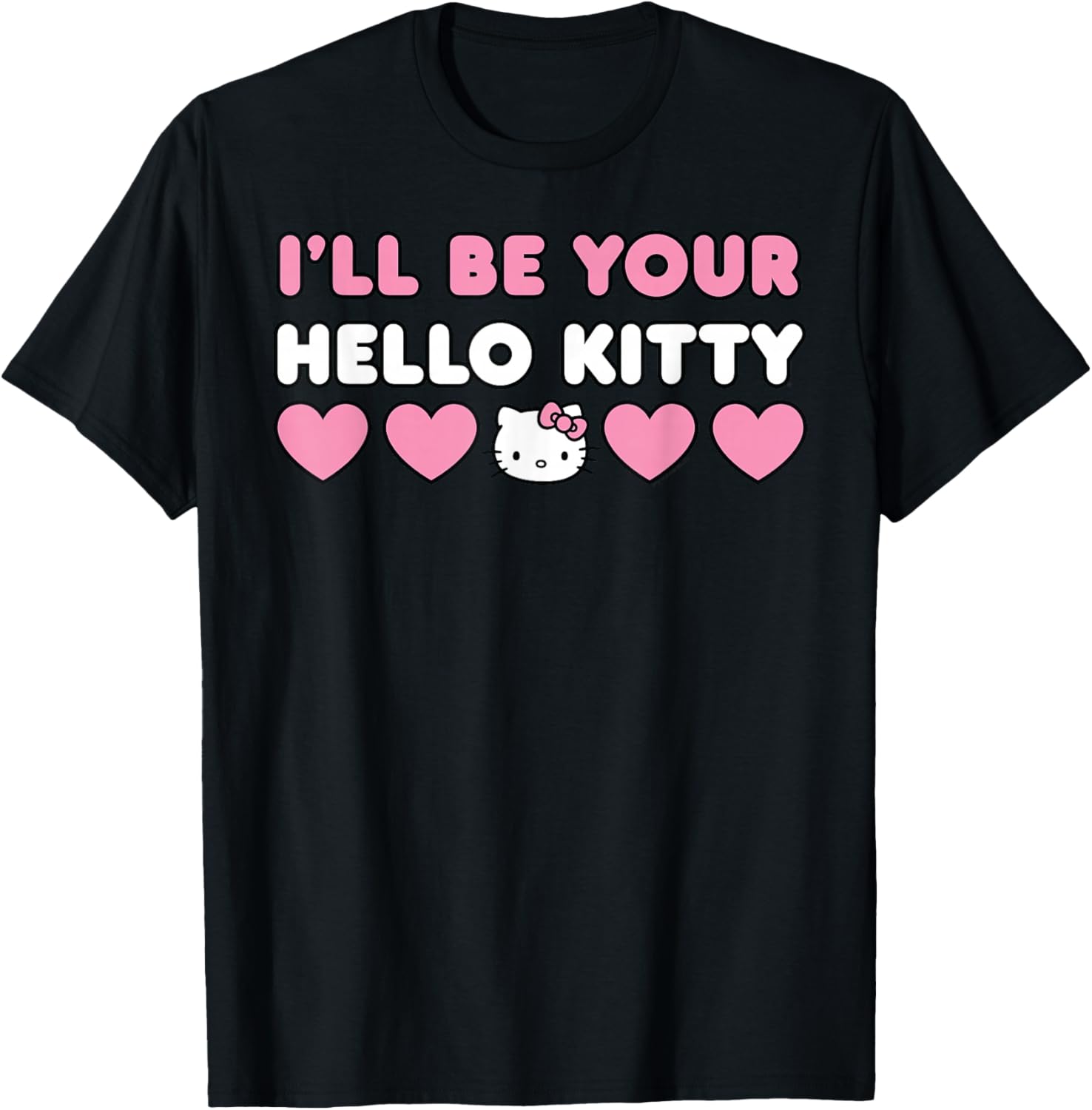 Cute Hello Kitty Couples Matching Valentine's Day T-Shirt for Lovers - 14