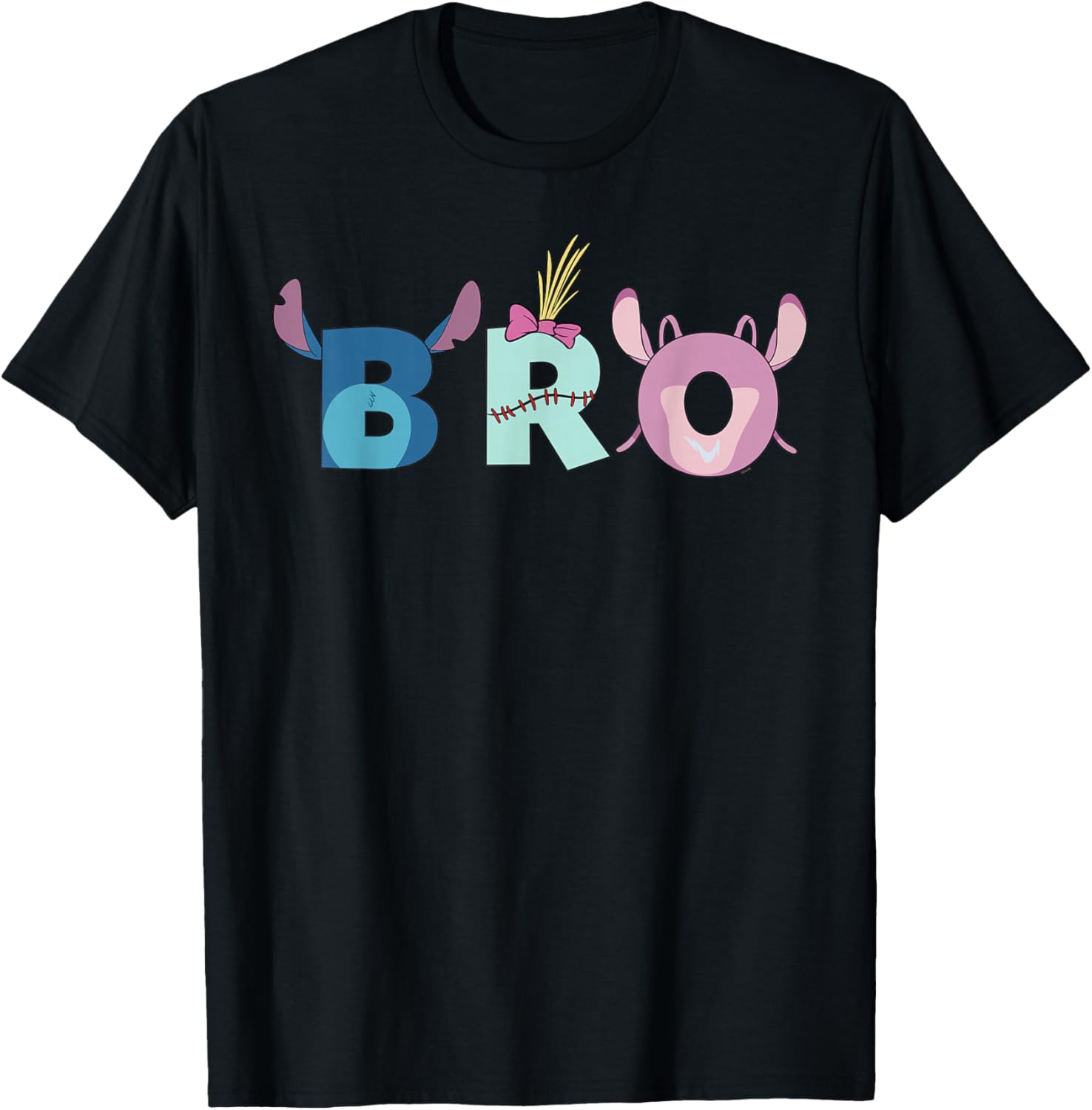 Disney Lilo and Stitch Bro Brother Birthday Gift Family Trip T-Shirt - 1