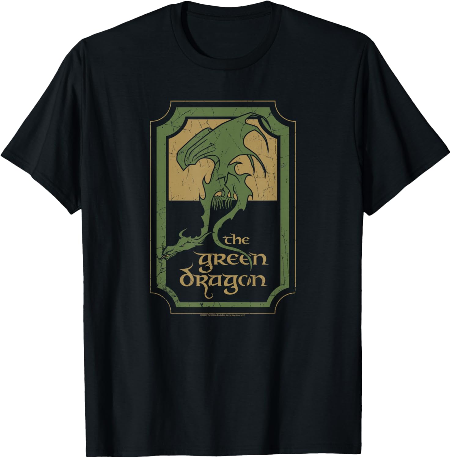 Lord of the Rings Green Dragon Tavern T-Shirt for Fans and Collectors - 3
