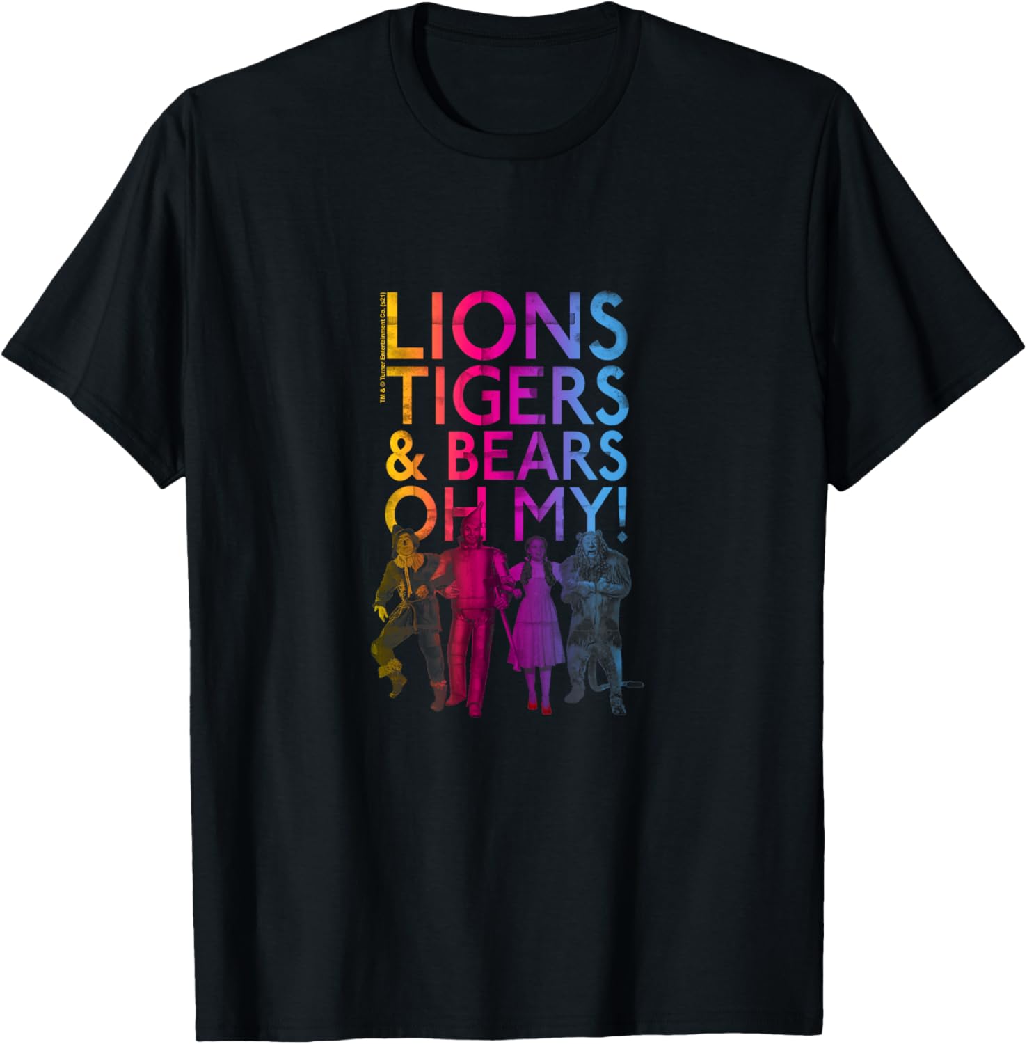 Wizard of Oz Lions Tigers and Bears T-Shirt for Fans of Adventure - 4