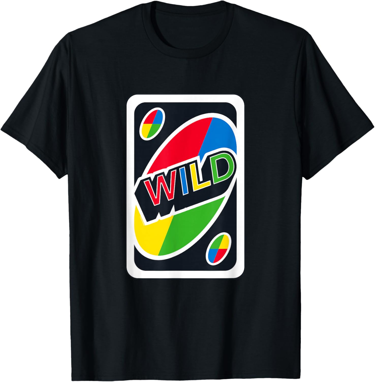 UNO Wild Card T-Shirt Fun Graphic Tee for Gamers and Casual Wear - 5