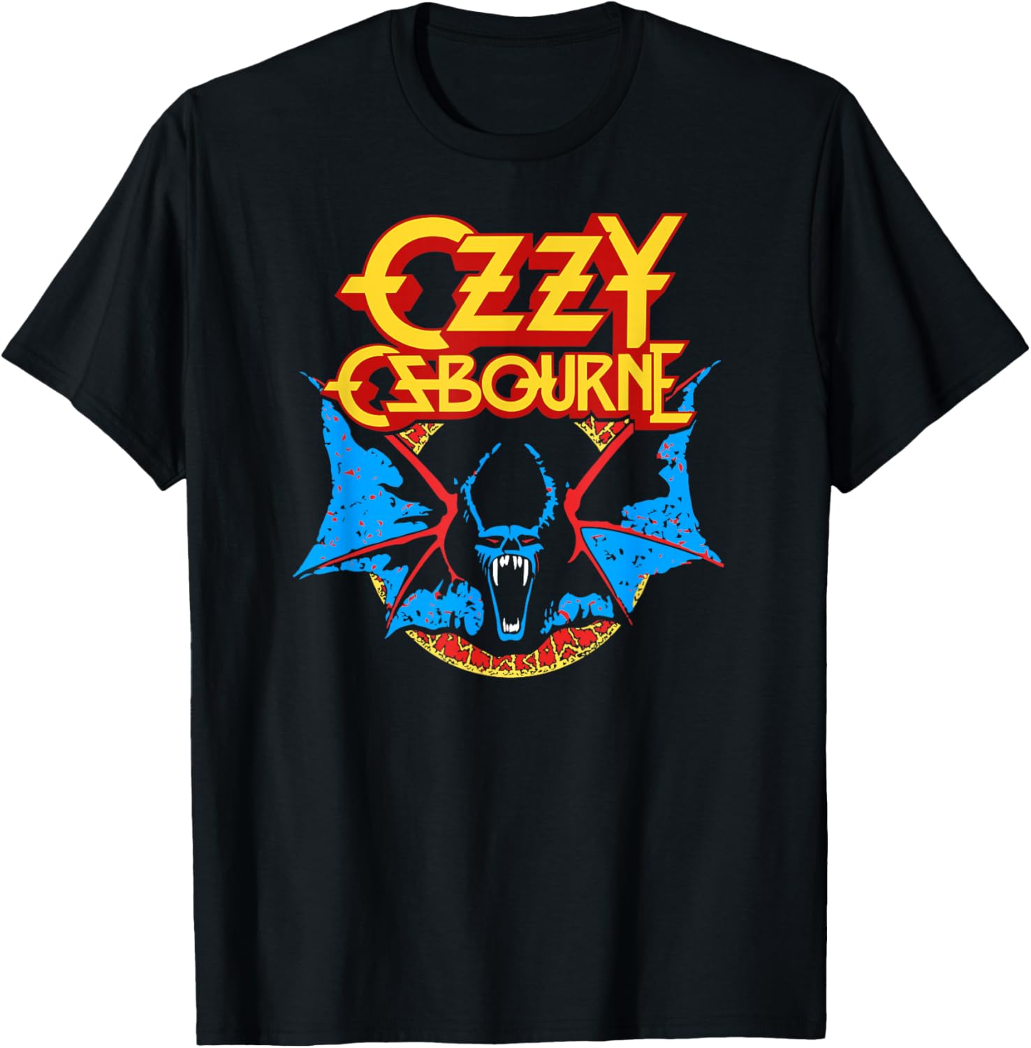 Ozzy Osbourne Classic Bat T-Shirt for Ultimate Rock Fans and Collectors - 1