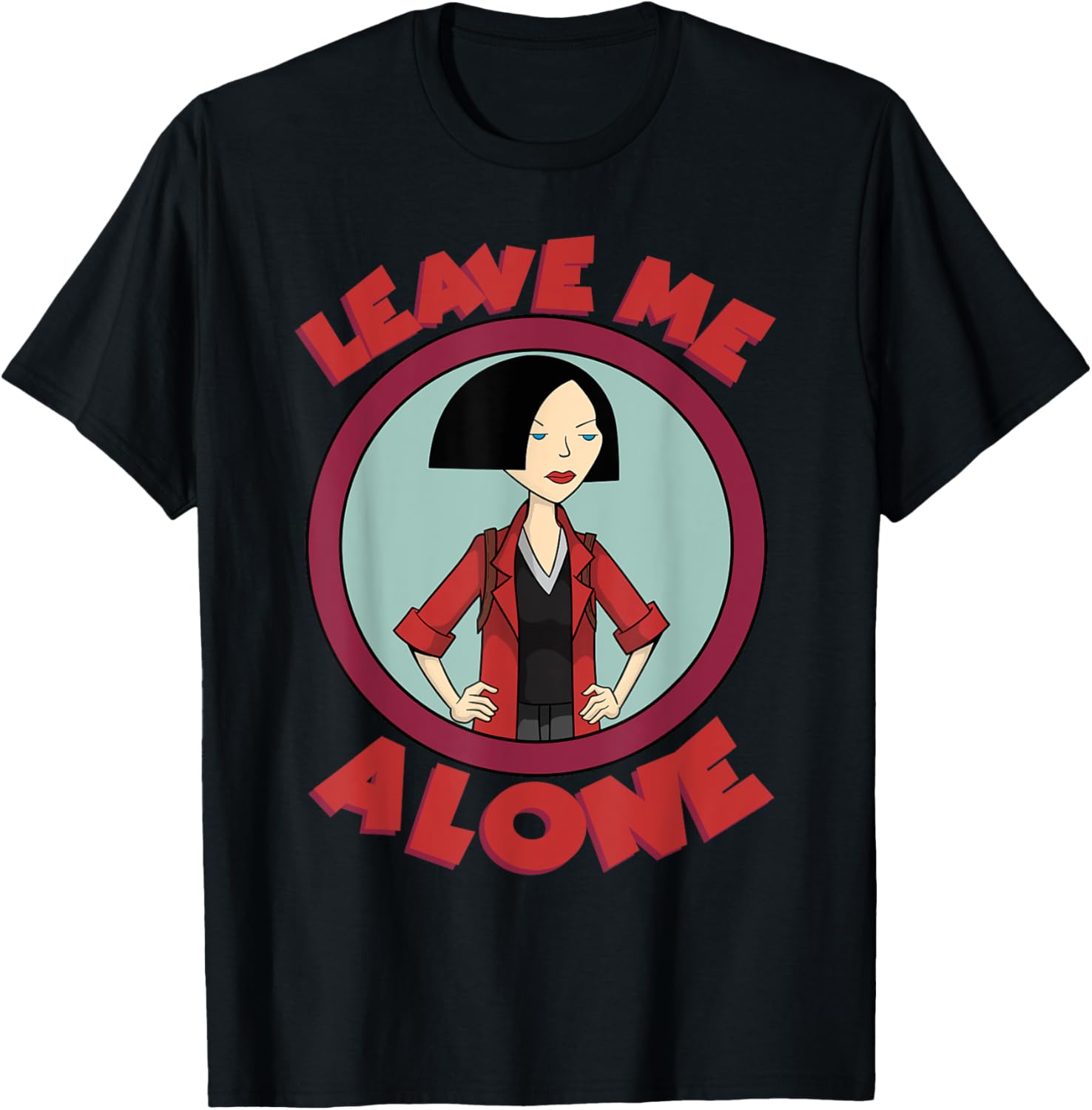 Mademark x Daria Jane Lane Leave Me Alone T-Shirt for Fans and Fashionistas - 9