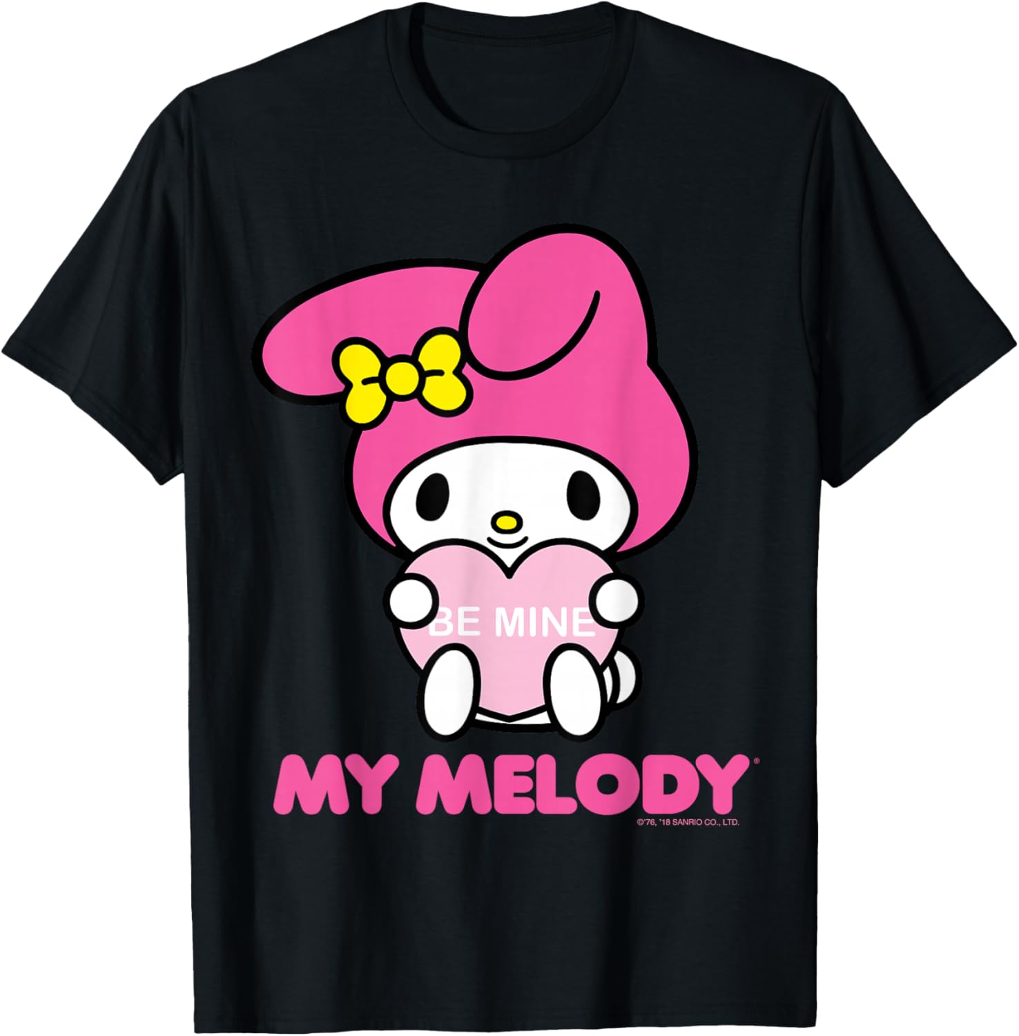 My Melody Be Mine Valentine Tee Cute T-Shirt for Love and Style - 1