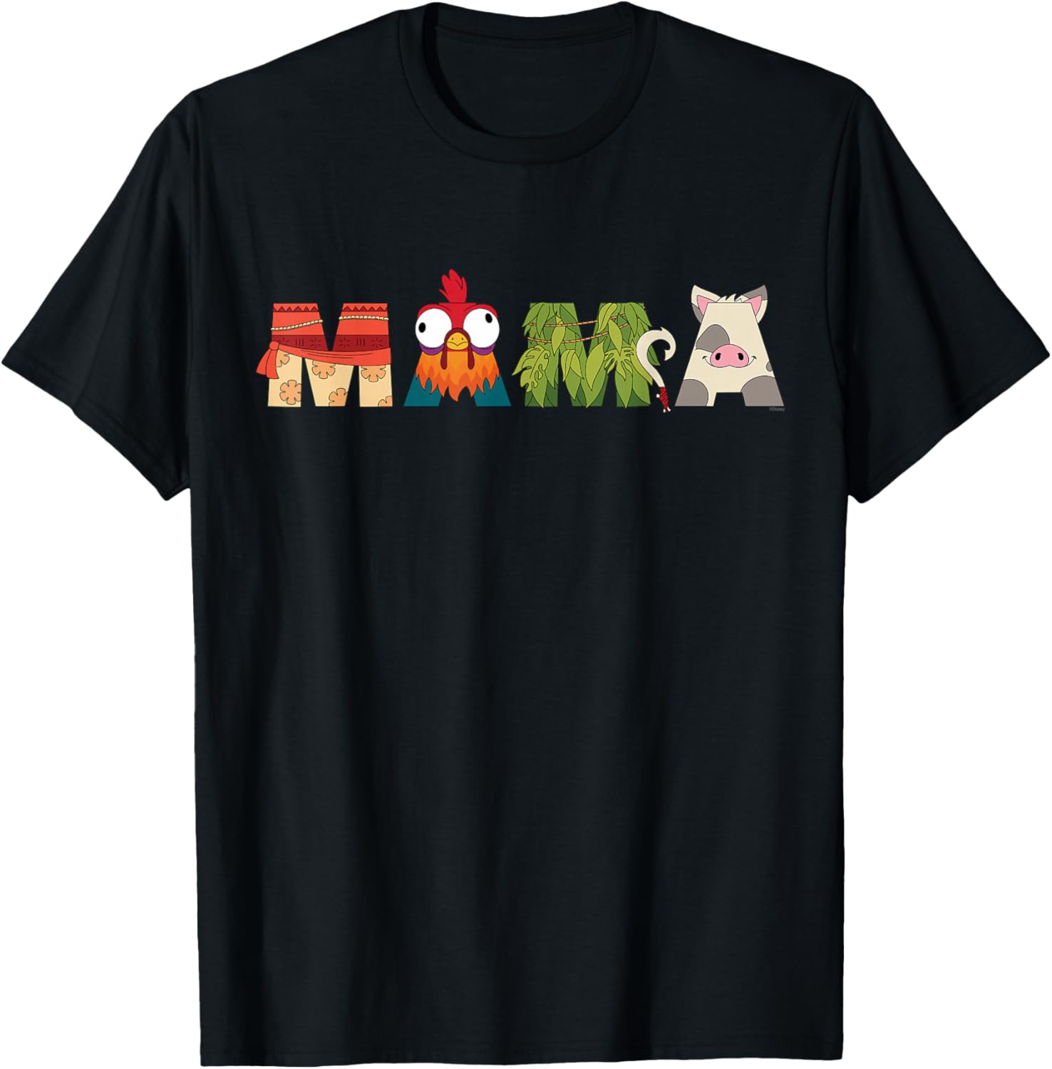 Disney Moana Mama T-Shirt Perfect for Mother's Day Birthday Gift - 1