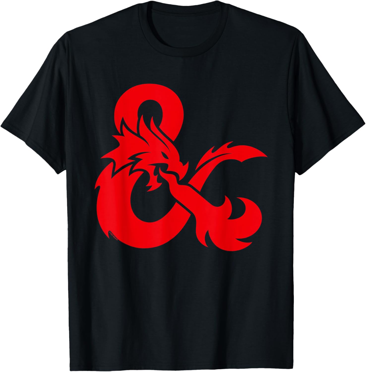 Dungeons & Dragons Ampersand Logo T-Shirt for Fans of Fantasy Adventures - 4