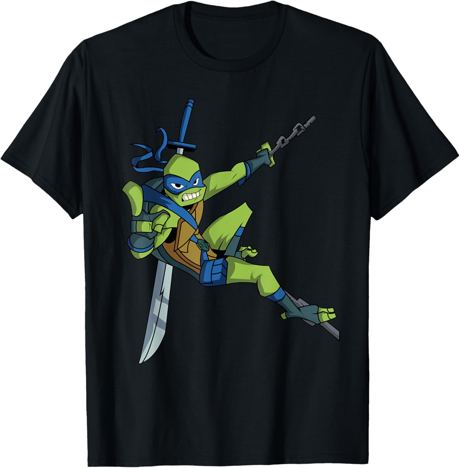 Mademark Teenage Mutant Ninja Turtles Leonardo Action T-Shirt For Fans - 3