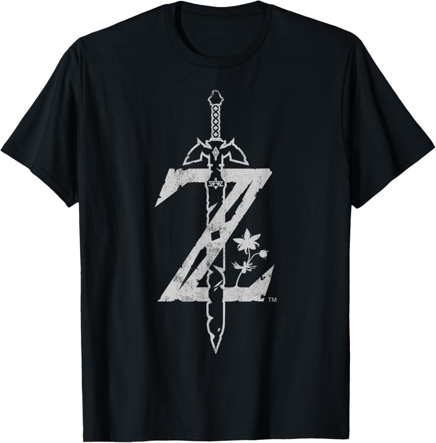 Zelda Breath Of The Wild Logo T-Shirt for Gamers and Fans - 8