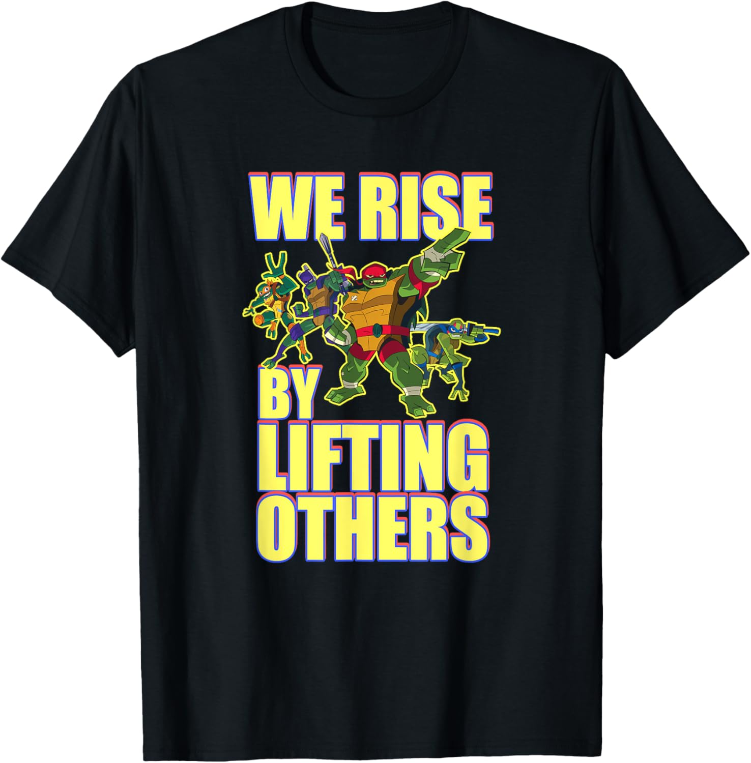 Mademark Teenage Mutant Ninja Turtles We Rise T-Shirt for Fans - 1