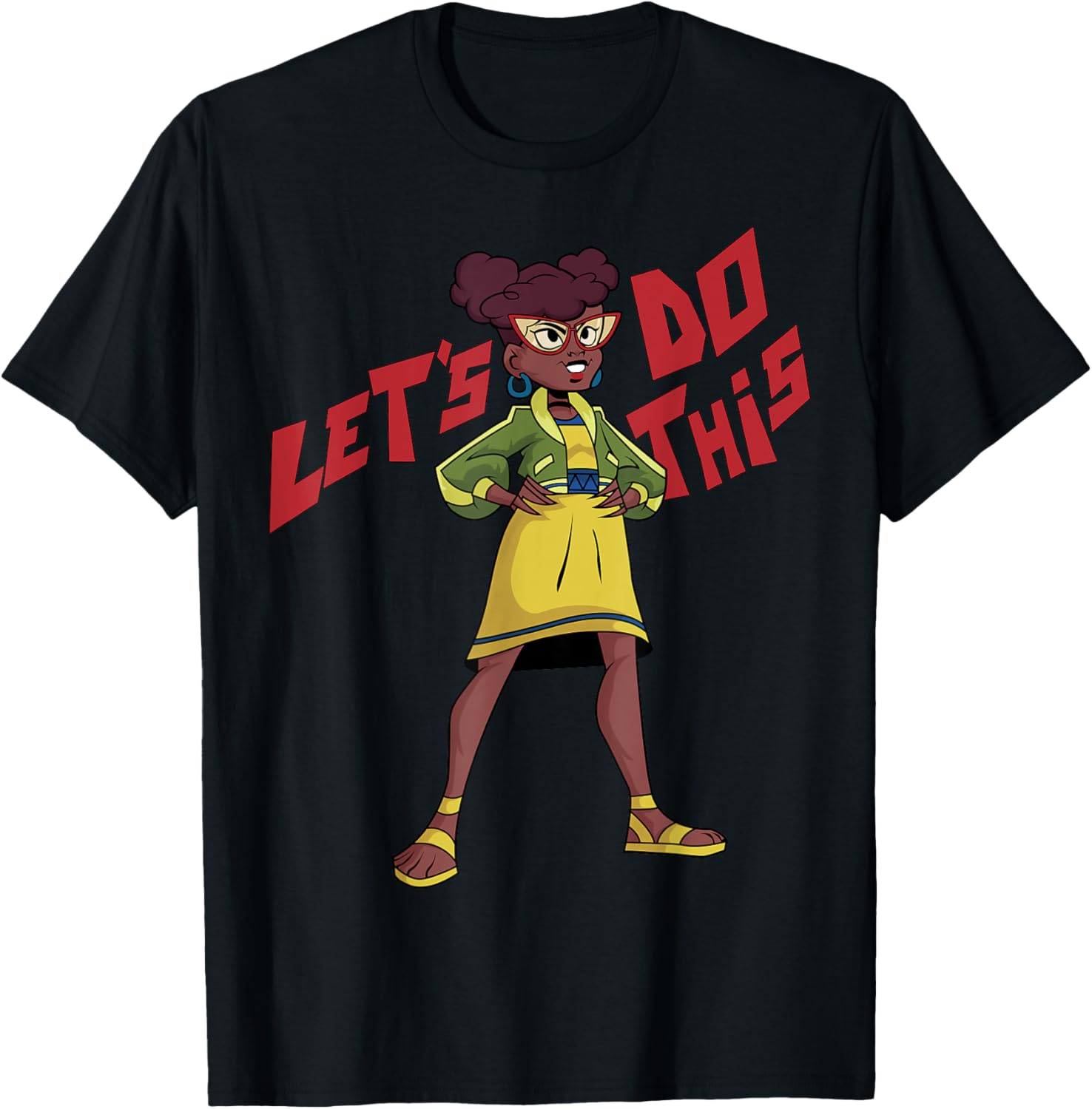 Mademark TMNT April O'Neil Let's Do This Ninja Turtle T-Shirt for Fans - 1
