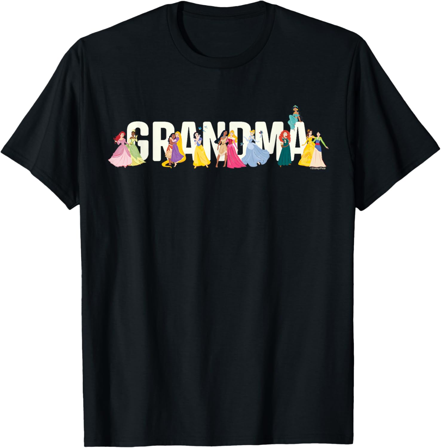 Disney Princess Squad Grandma Family Reunion T-Shirt for Vacations - 4